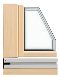Holzfenster, Aussenansicht