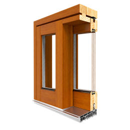 Holz-Hebeschiebetür