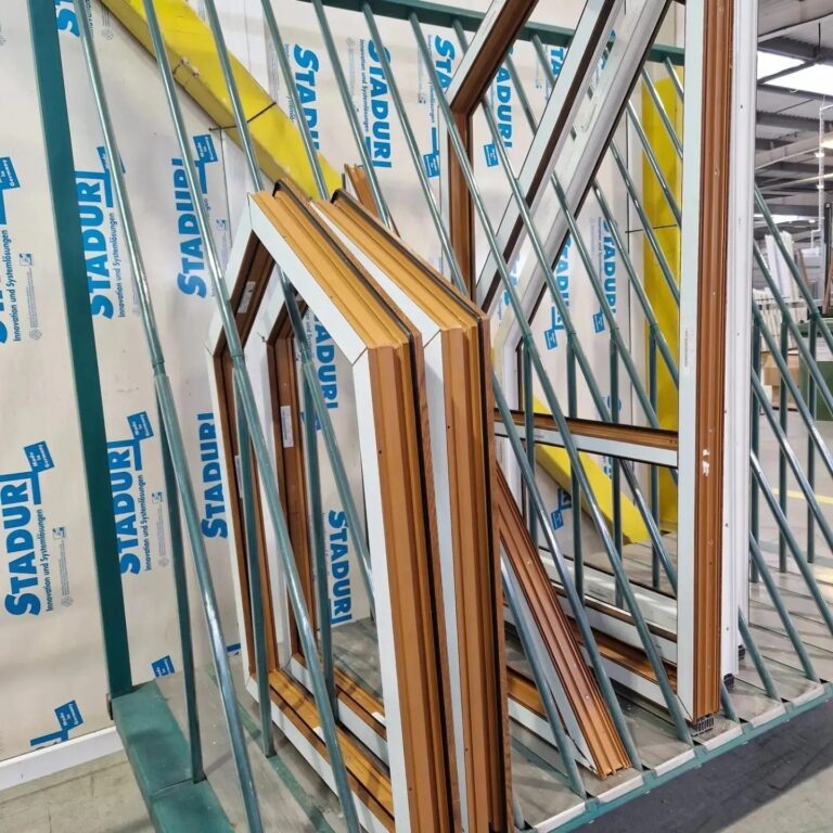 Fabrication de fenêtres en atelier