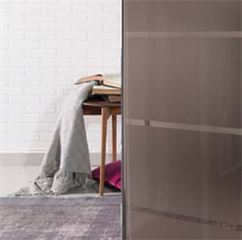 Parsol bronze, motif sablé · PIRNAR